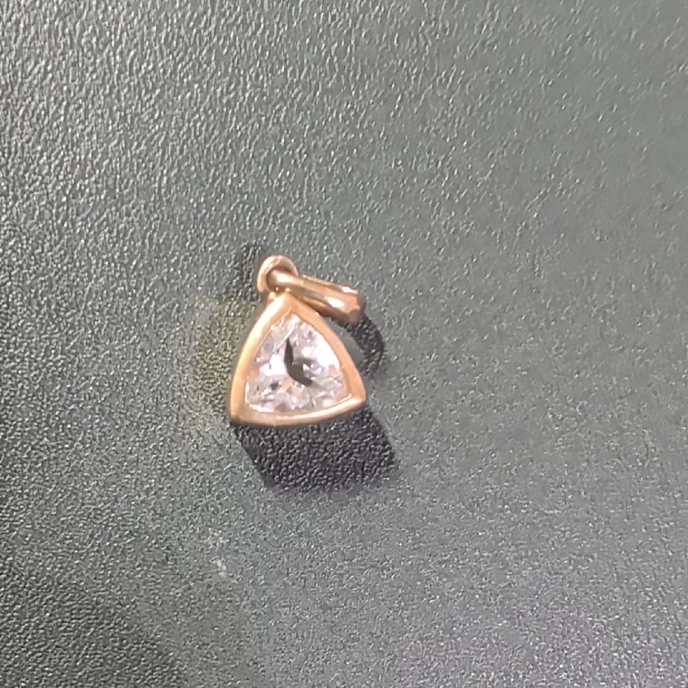 Elegant Gold and Silver Pendant